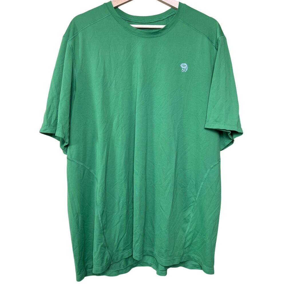 Mountain Hardwear Green Men's Shirt Polyester *Dimensions in Picture*